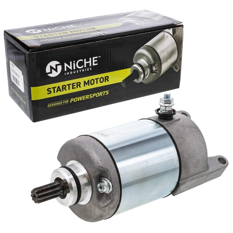 NICHE Starter Motor Assembly 21163-1208 for 1993-2002 Kawasaki Bayou Prairie 400 KLF400 KVF400 - Image 1